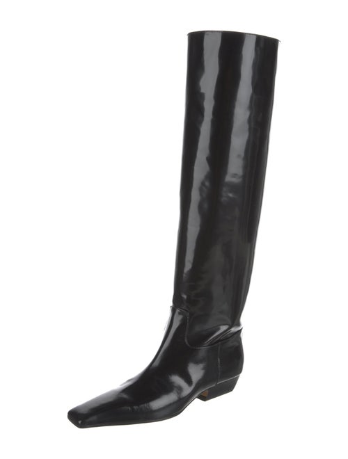 Khaite Leather Riding Boots