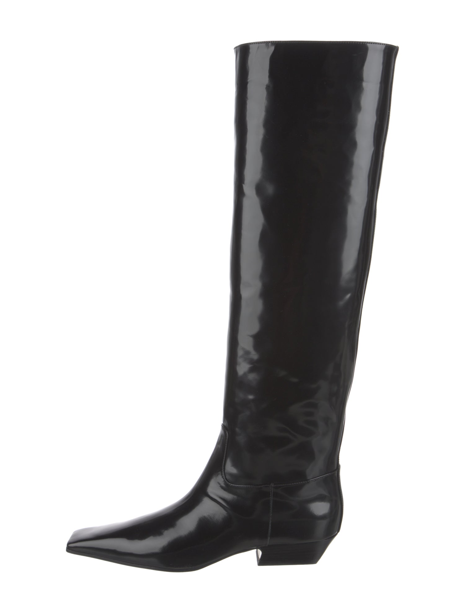 Khaite Leather Riding Boots