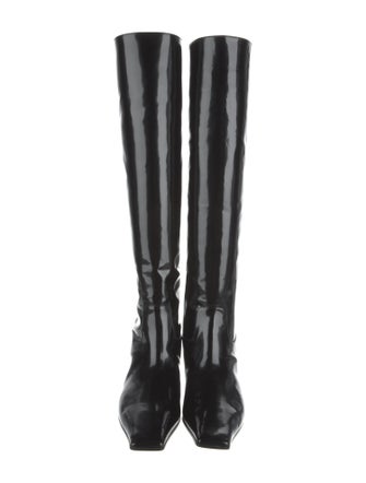 Khaite Leather Riding Boots