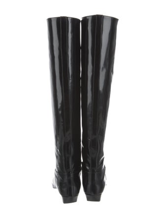 Khaite Leather Riding Boots