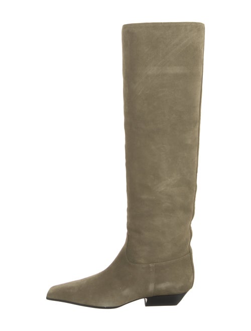 Khaite Suede Riding Boots