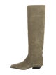 Khaite Suede Riding Boots