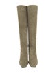 Khaite Suede Riding Boots