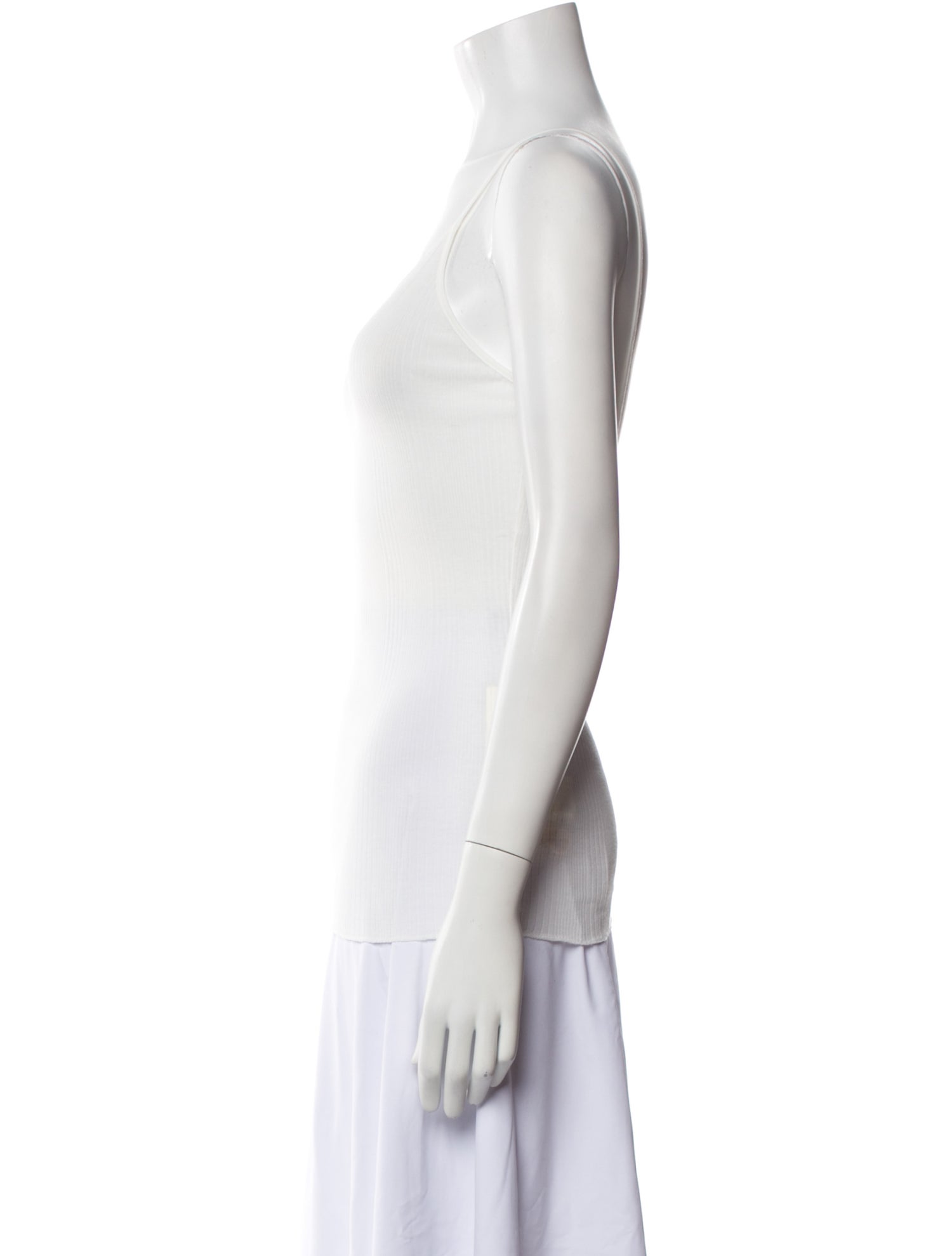 Khaite V-Neck Sleeveless Top