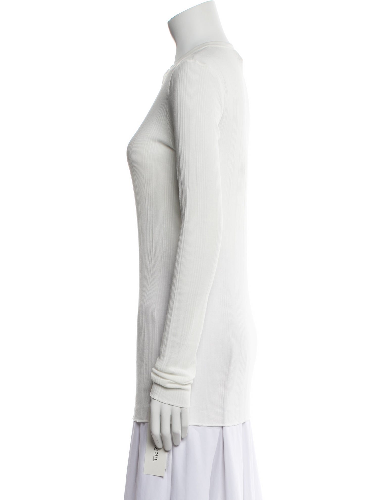 Khaite Mock Neck Long Sleeve Tunic