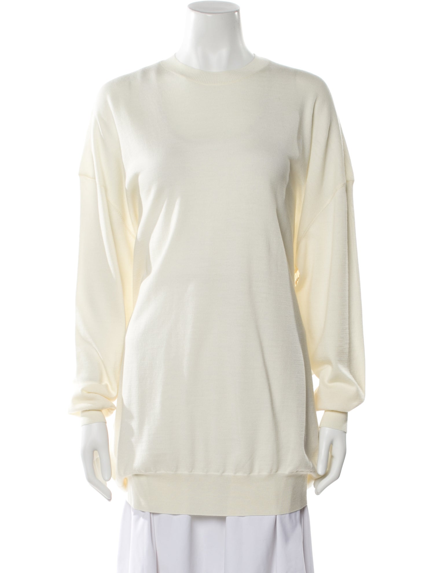 Khaite Wool Bateau Neckline Sweater w/ Tags