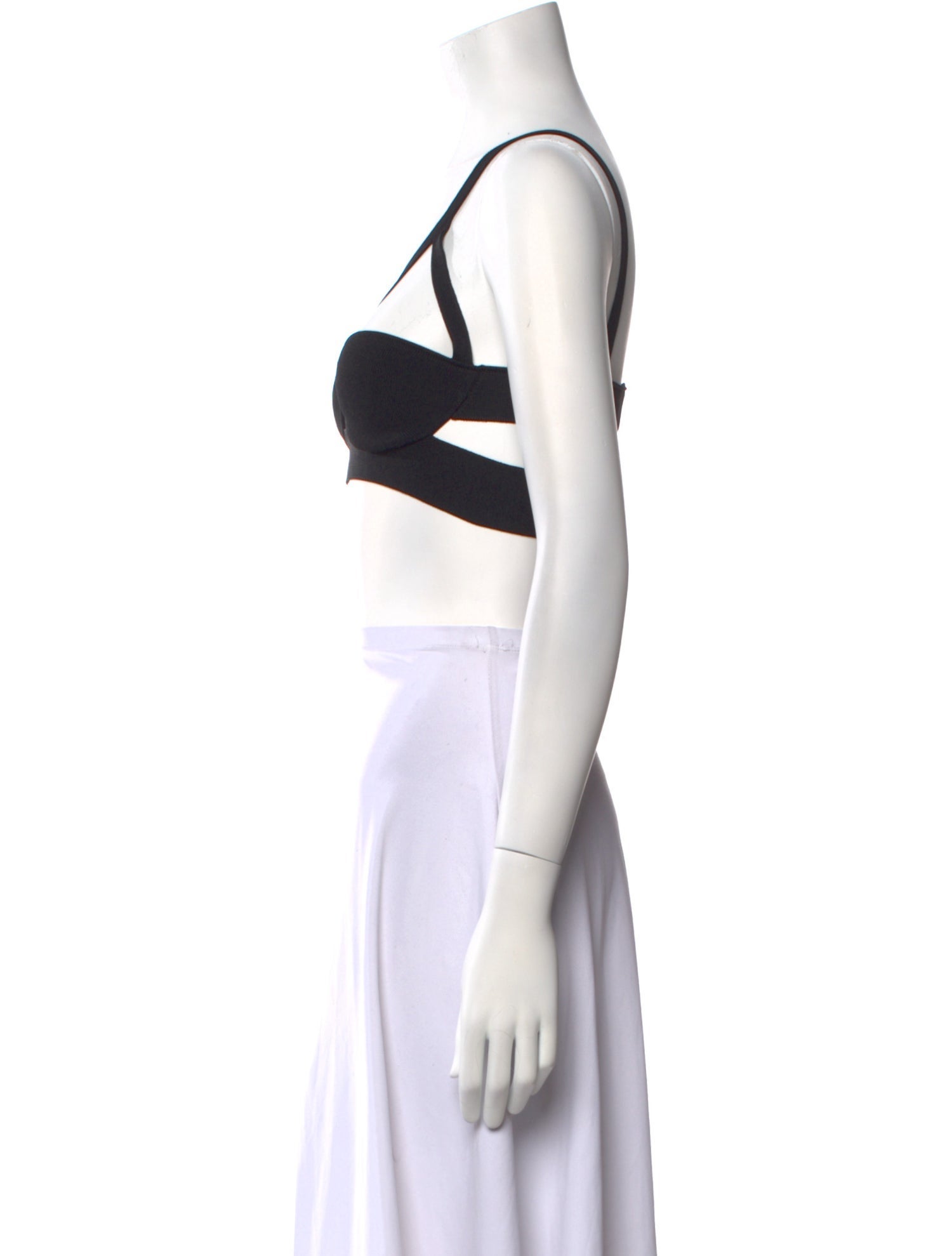 Khaite V-Neck Sleeveless Crop Top w/ Tags