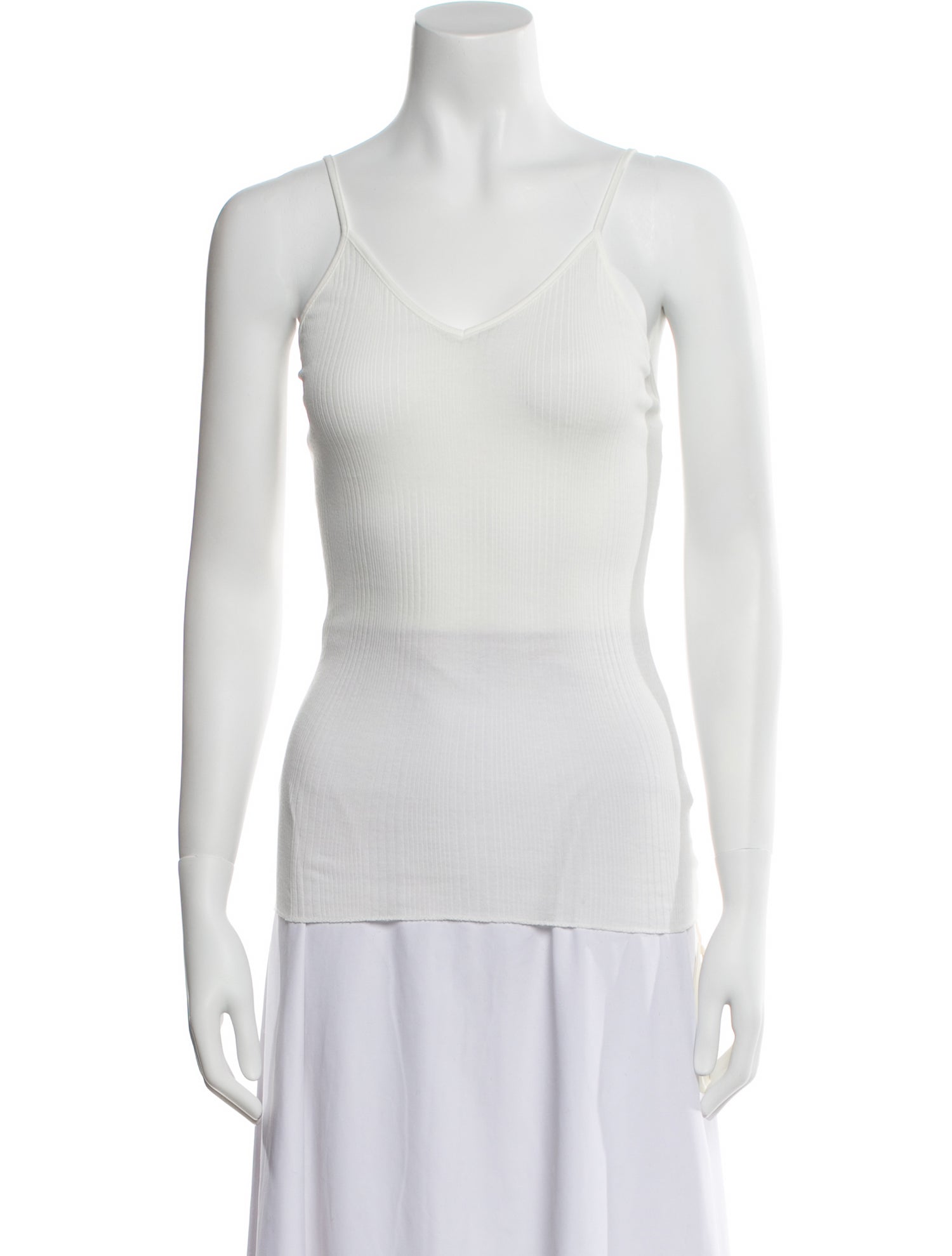 Khaite V-Neck Sleeveless Top