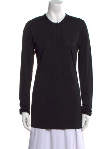 Khaite Tops Crew Neck Long Sleeve Tunic XS