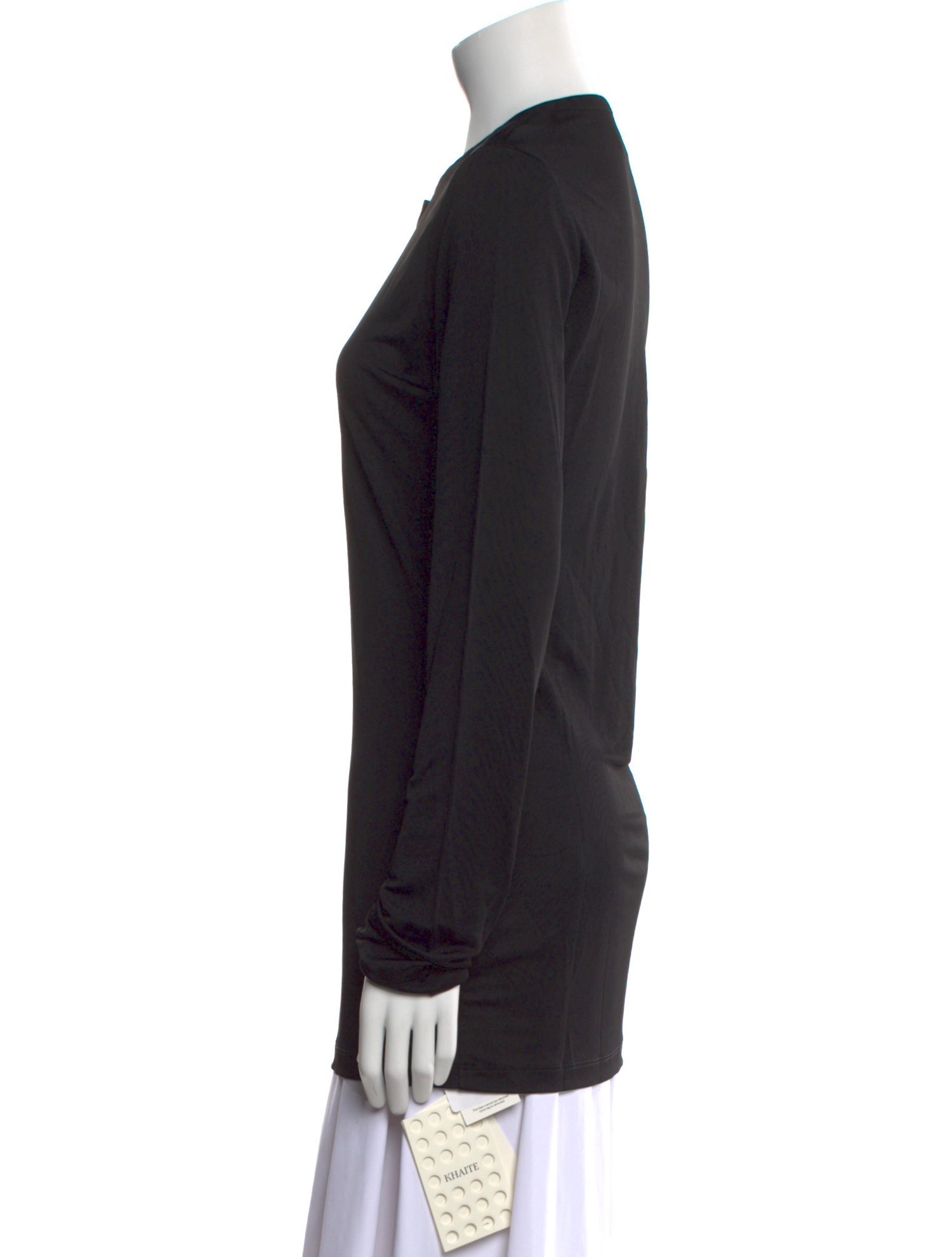 Khaite Crew Neck Long Sleeve Top