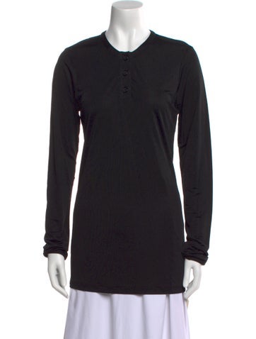 Khaite Tops Crew Neck Long Sleeve Tunic M