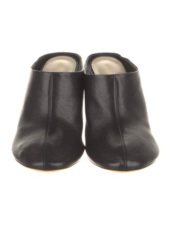 Khaite Leather Mules