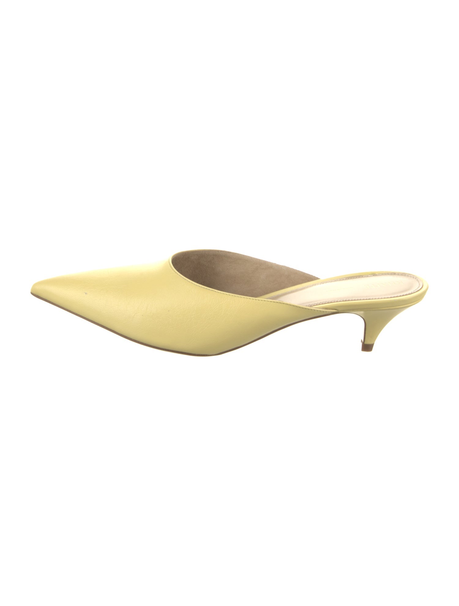 Khaite Leather Mules