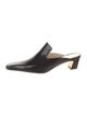 Khaite Patent Leather Mules