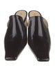 Khaite Patent Leather Mules