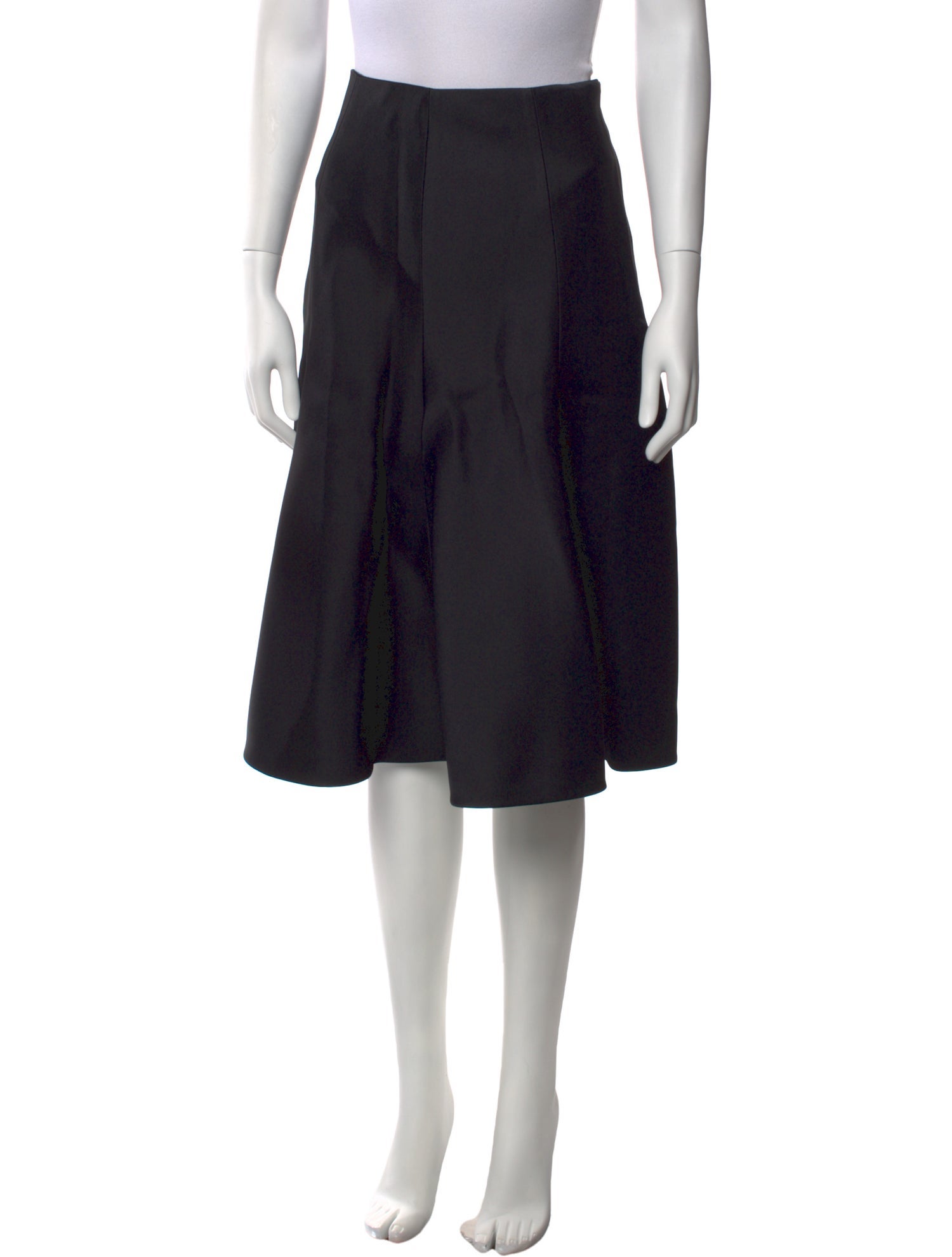 Khaite Ruffle Embellishment Knee-Length Skirt w/ Tags