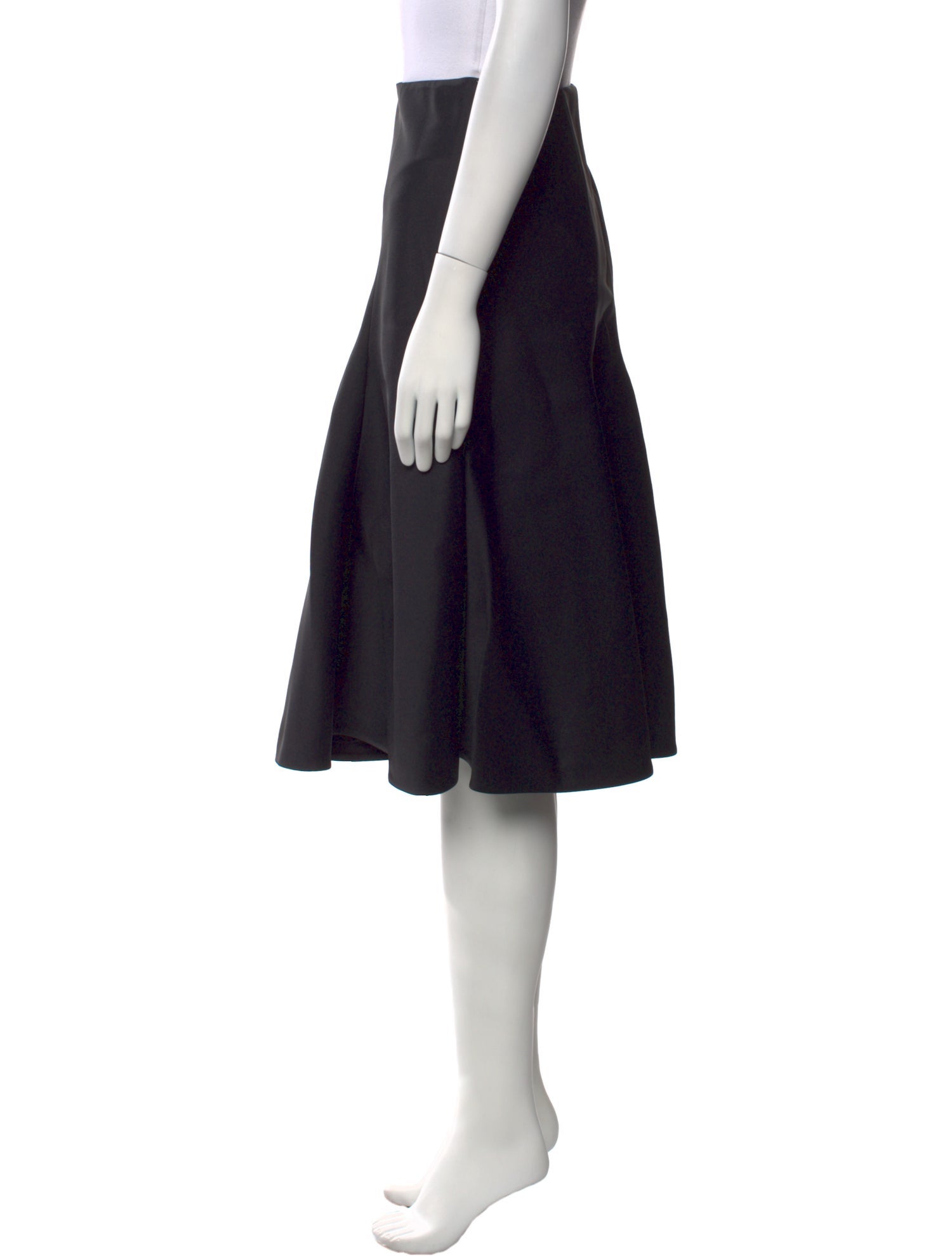 Khaite Ruffle Embellishment Knee-Length Skirt w/ Tags