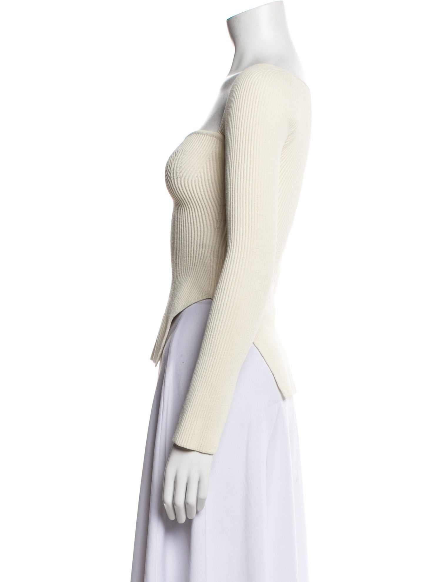 Khaite Square Neckline Sweater