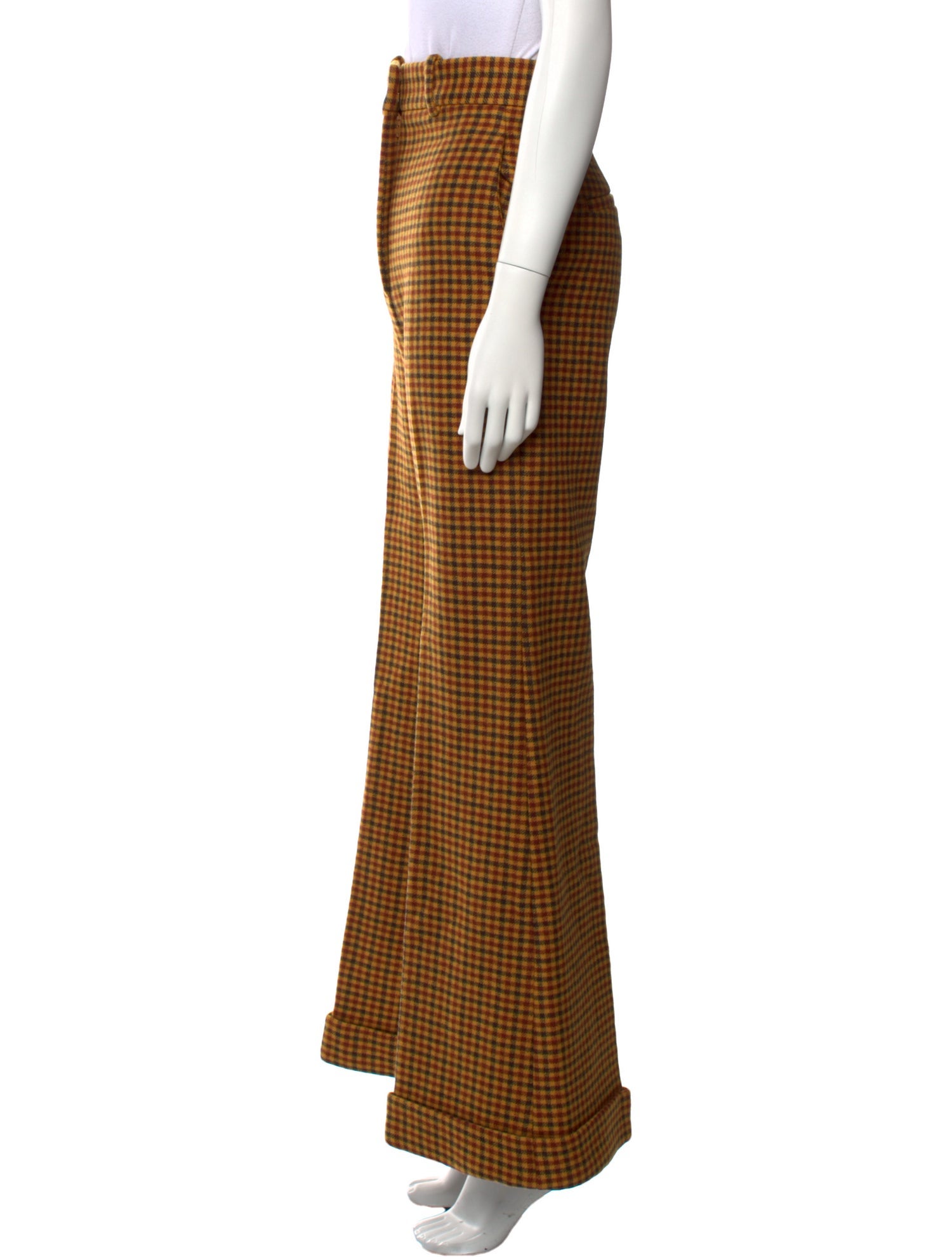 Khaite Virgin Wool Wide Leg Pants