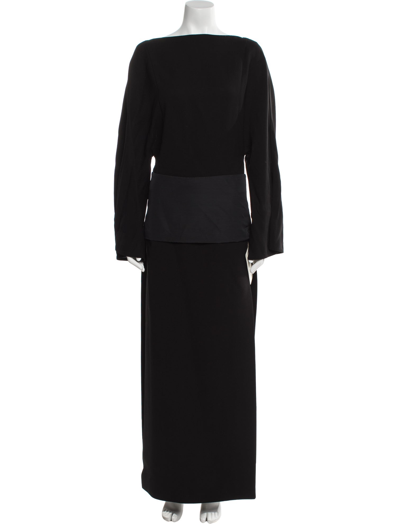 Khaite Bateau Neckline Long Dress w/ Tags