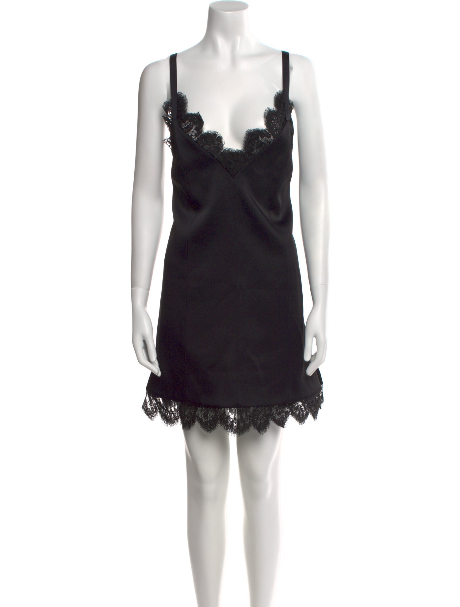 Khaite V-Neck Mini Dress w/ Tags