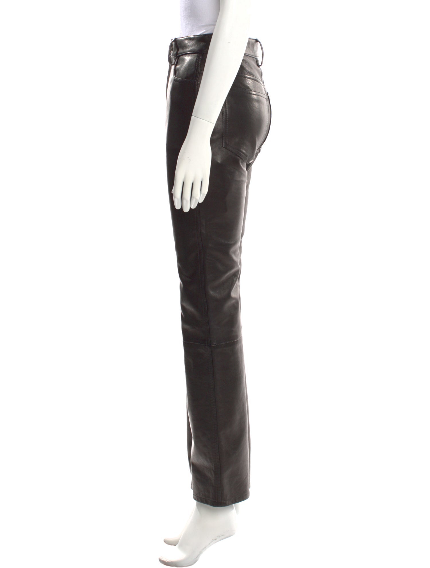 Khaite Lambskin Straight Leg Pants w/ Tags