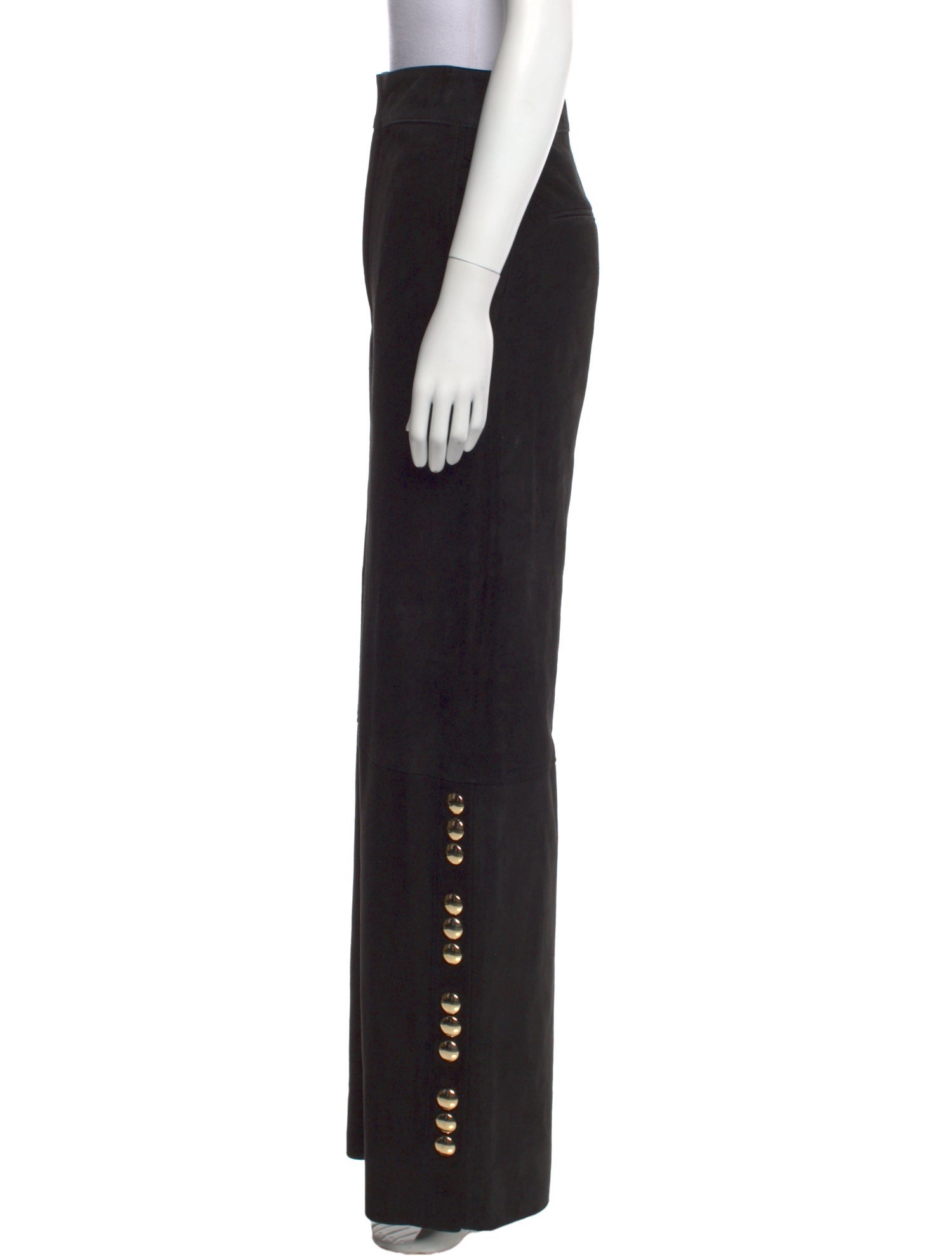 Khaite Lambskin Wide Leg Pants w/ Tags