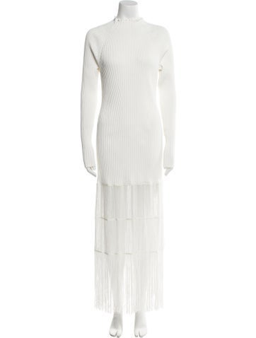 Khaite Dresses Mock Neck Mini Dress XL