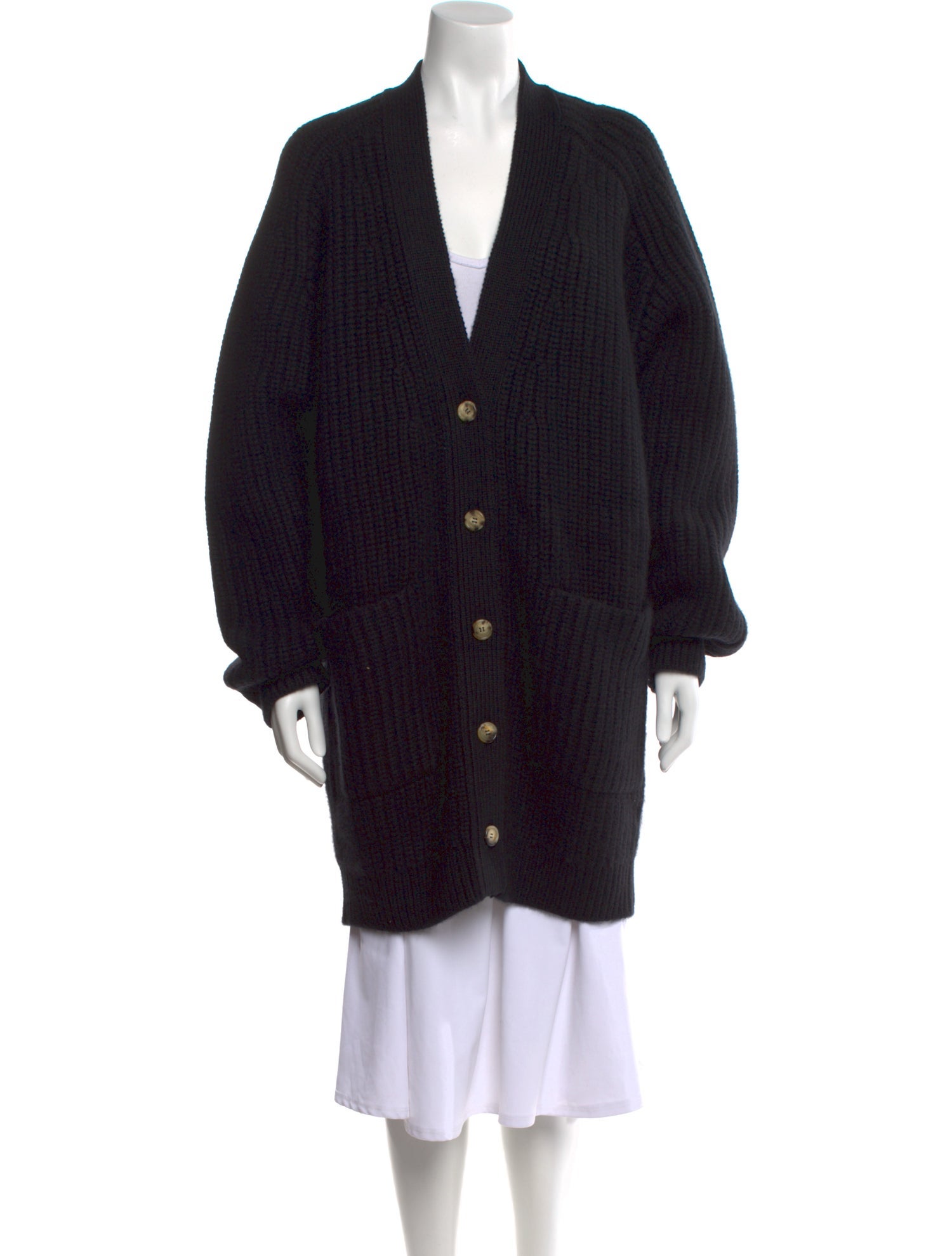 Khaite Cashmere V-Neck Sweater