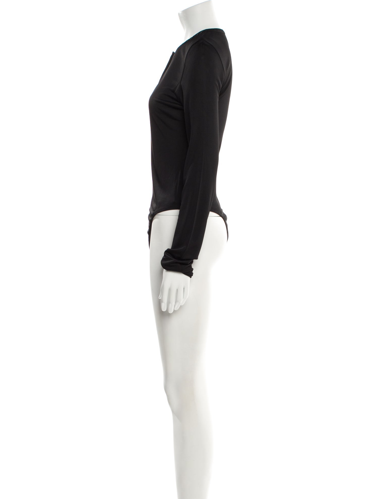 Khaite Mock Neck Long Sleeve Bodysuit w/ Tags