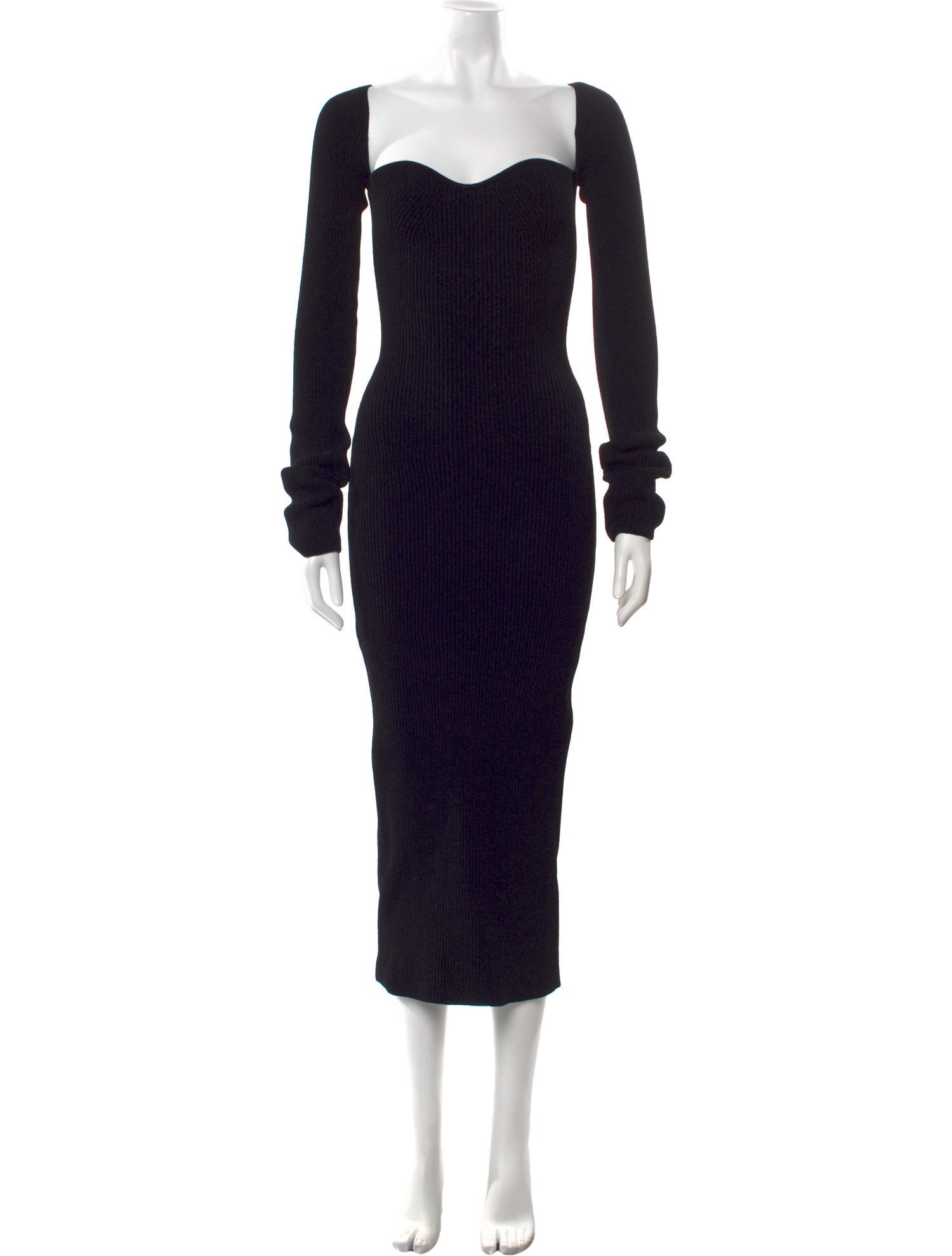 Khaite Square Neckline Long Dress w/ Tags