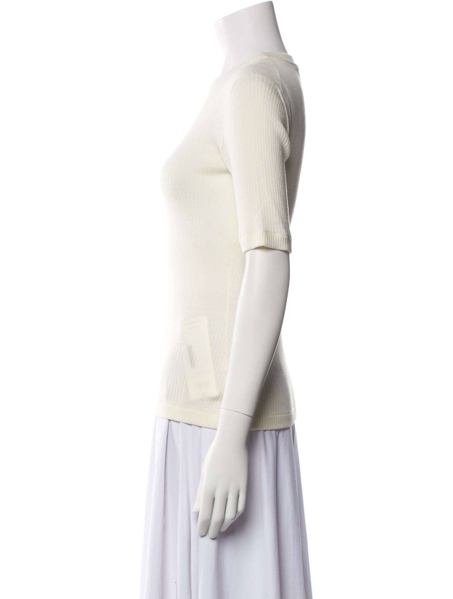 Khaite Wool Crew Neck T-Shirt w/ Tags