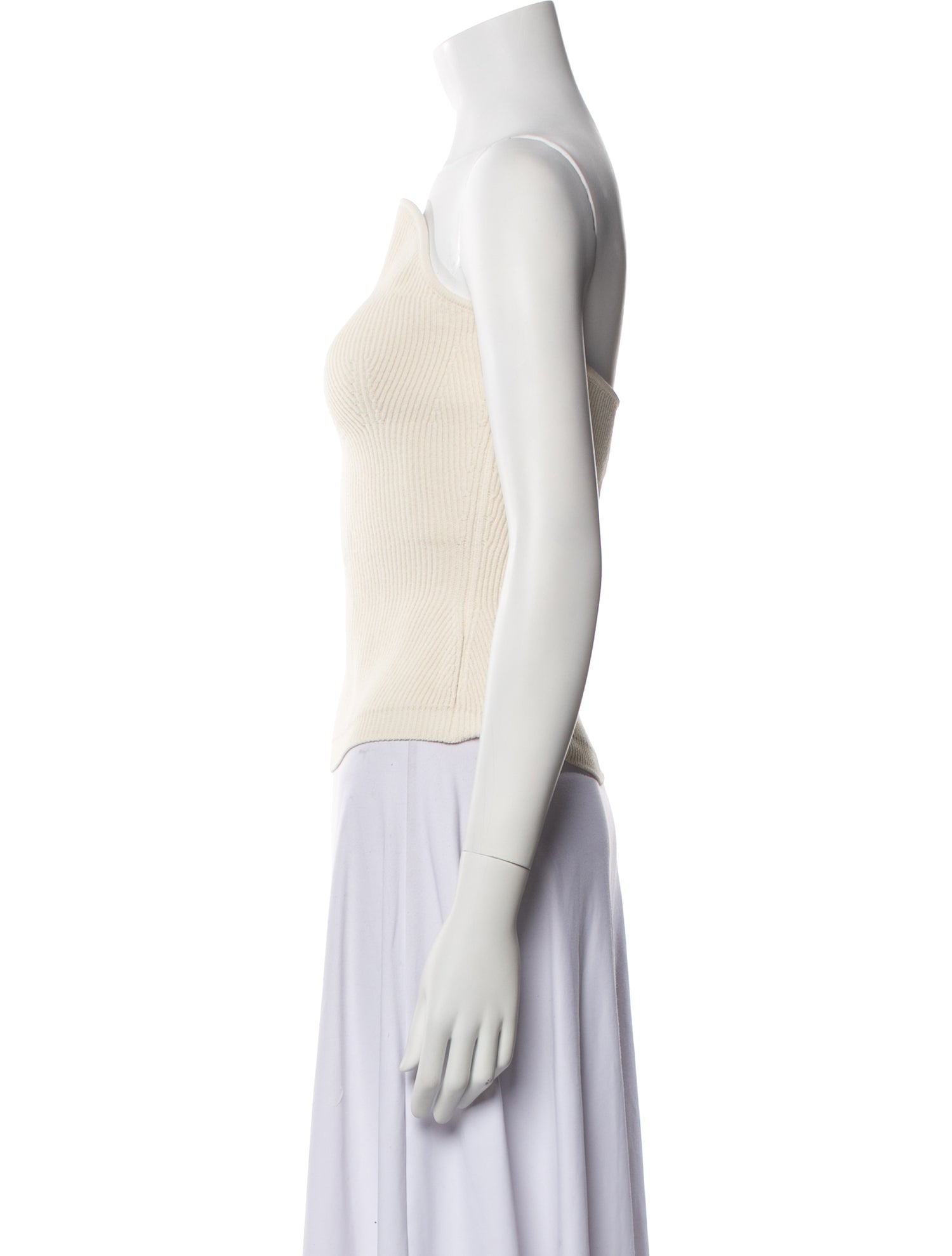 Khaite Strapless Crop Top w/ Tags