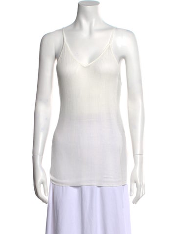 Khaite Tops V-Neck Sleeveless Top XL