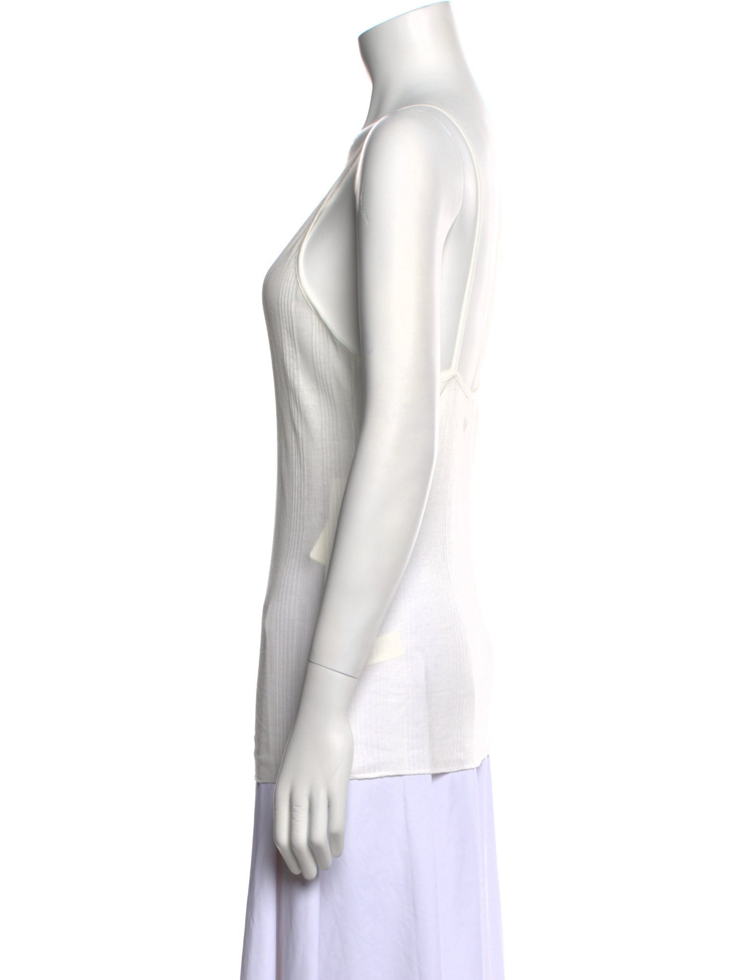 Khaite V-Neck Sleeveless Top w/ Tags