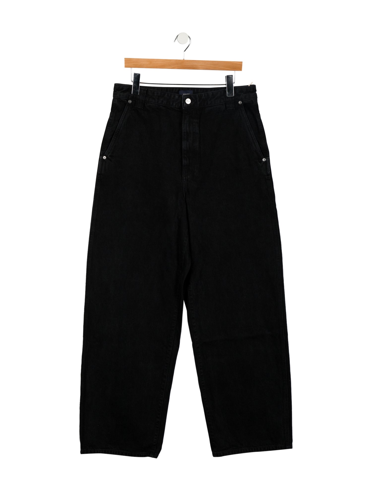 Khaite High-Rise Wide Leg Jeans w/ Tags