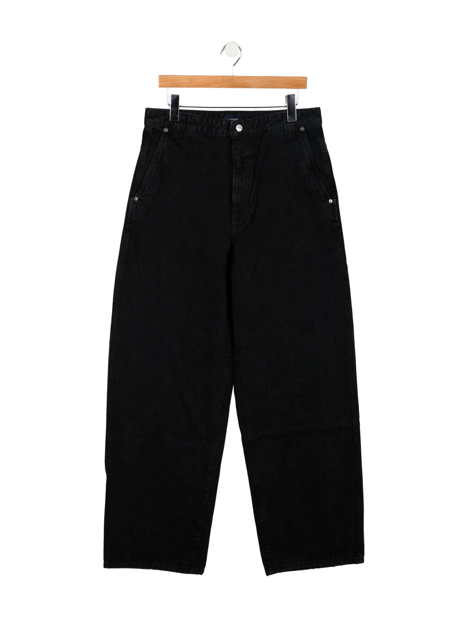 Khaite High-Rise Wide Leg Jeans w/ Tags