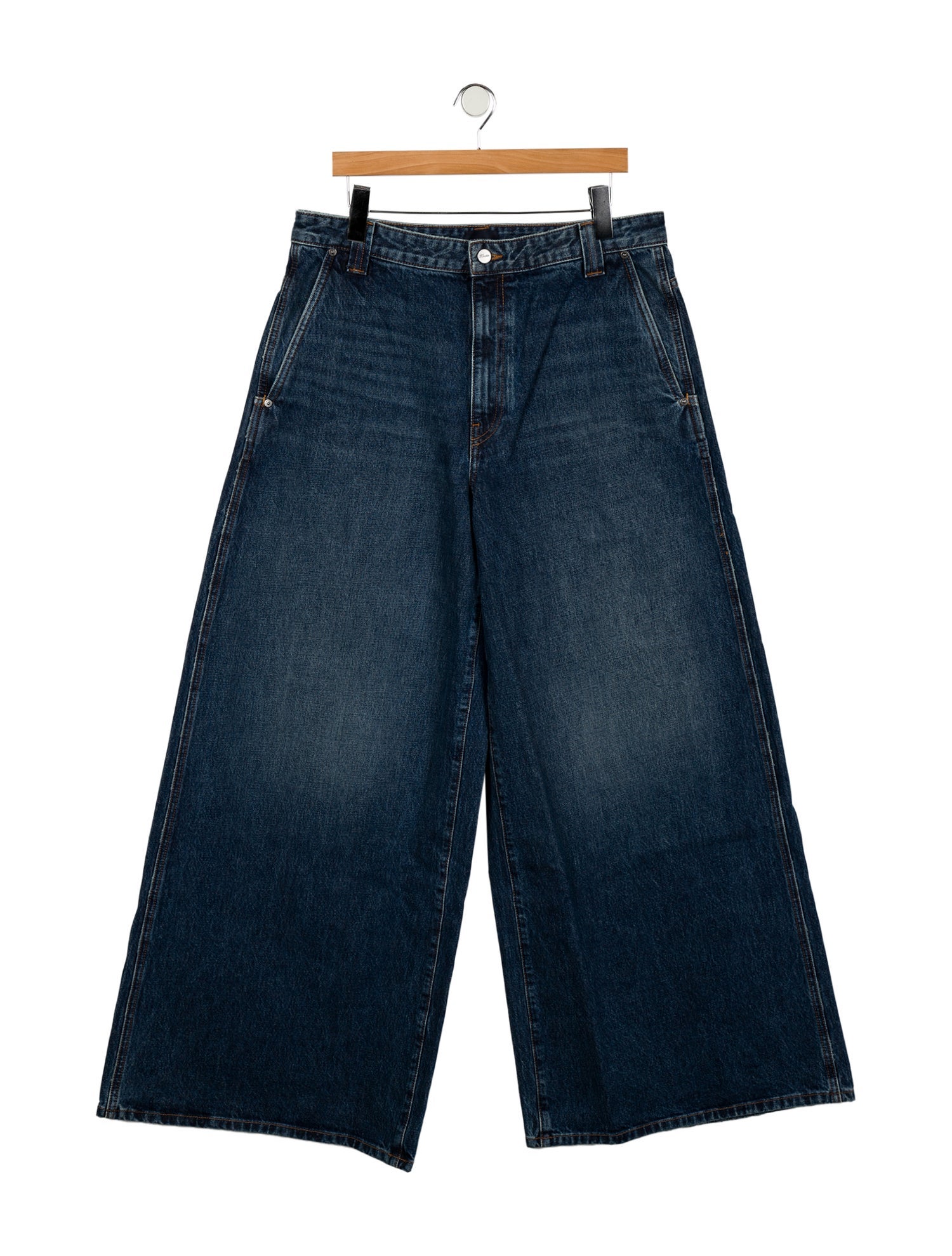 Khaite High-Rise Wide Leg Jeans w/ Tags