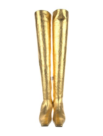 Khaite Leather Boots