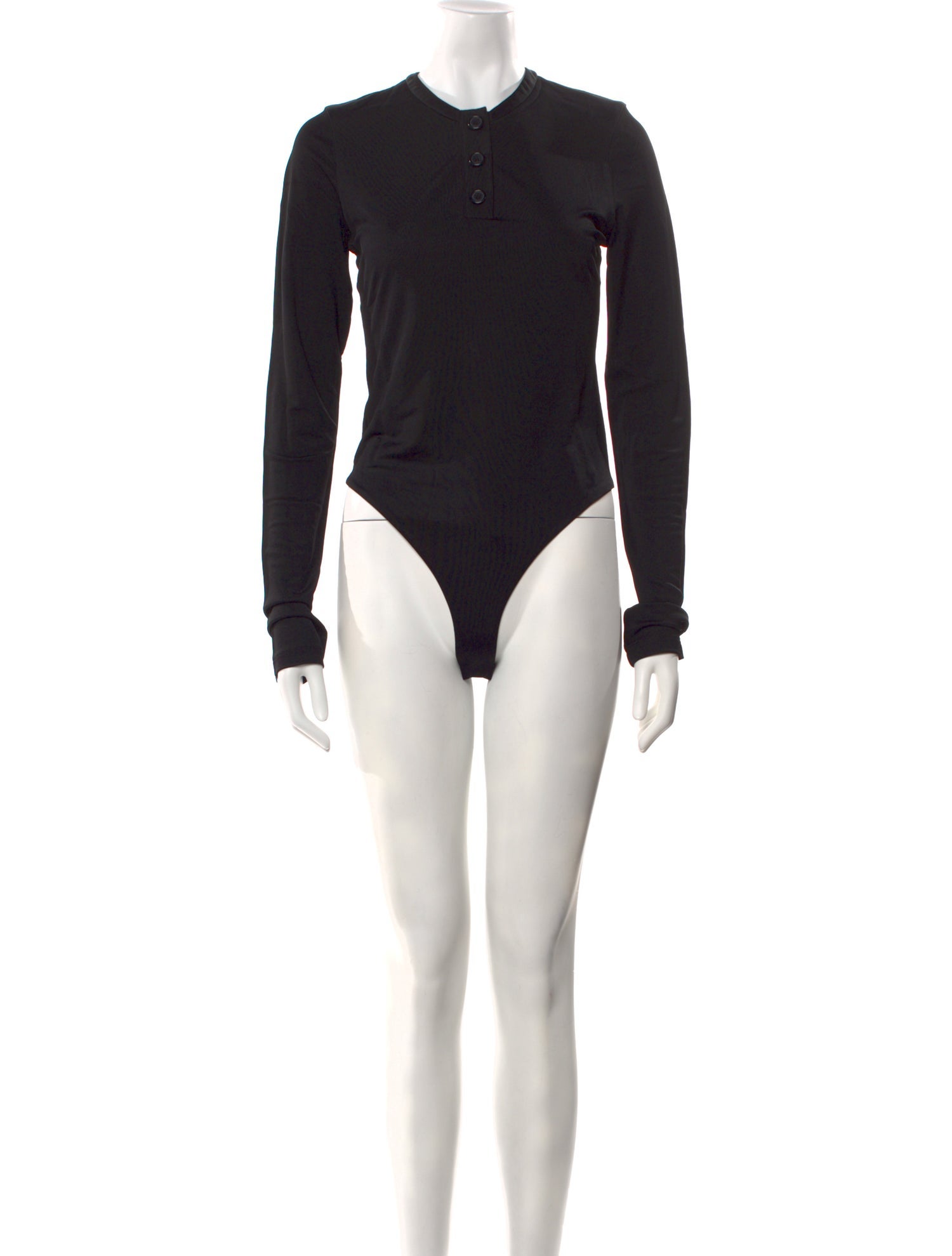 Khaite Mock Neck Long Sleeve Bodysuit w/ Tags