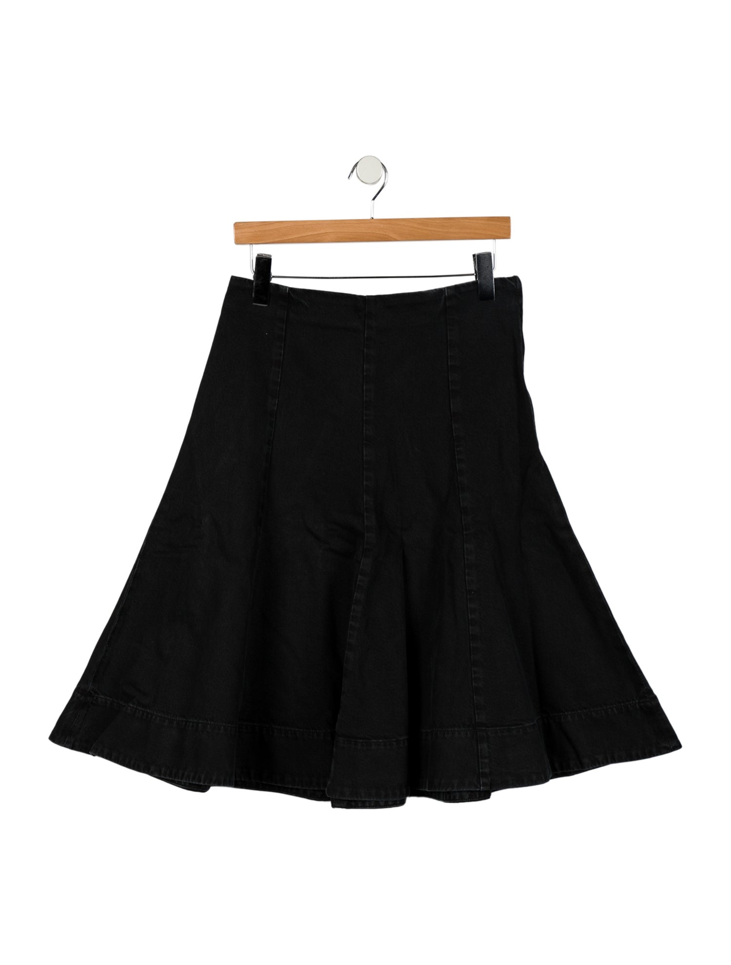 Khaite Ruffle Embellishment Knee-Length Skirt w/ Tags