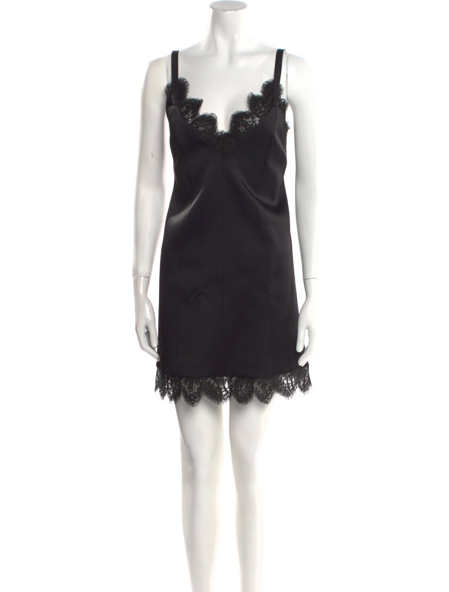 Khaite V-Neck Mini Dress w/ Tags