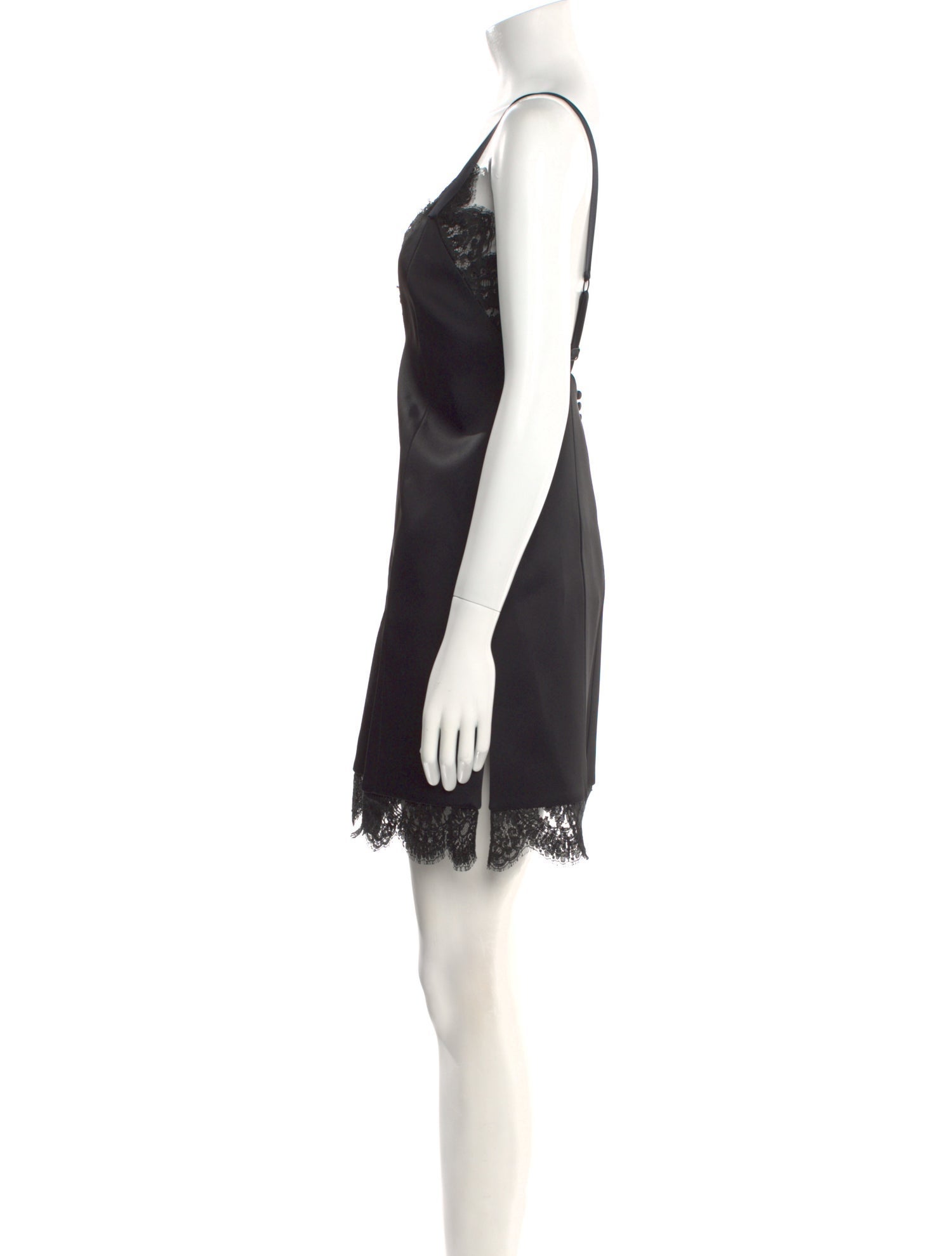 Khaite V-Neck Mini Dress w/ Tags