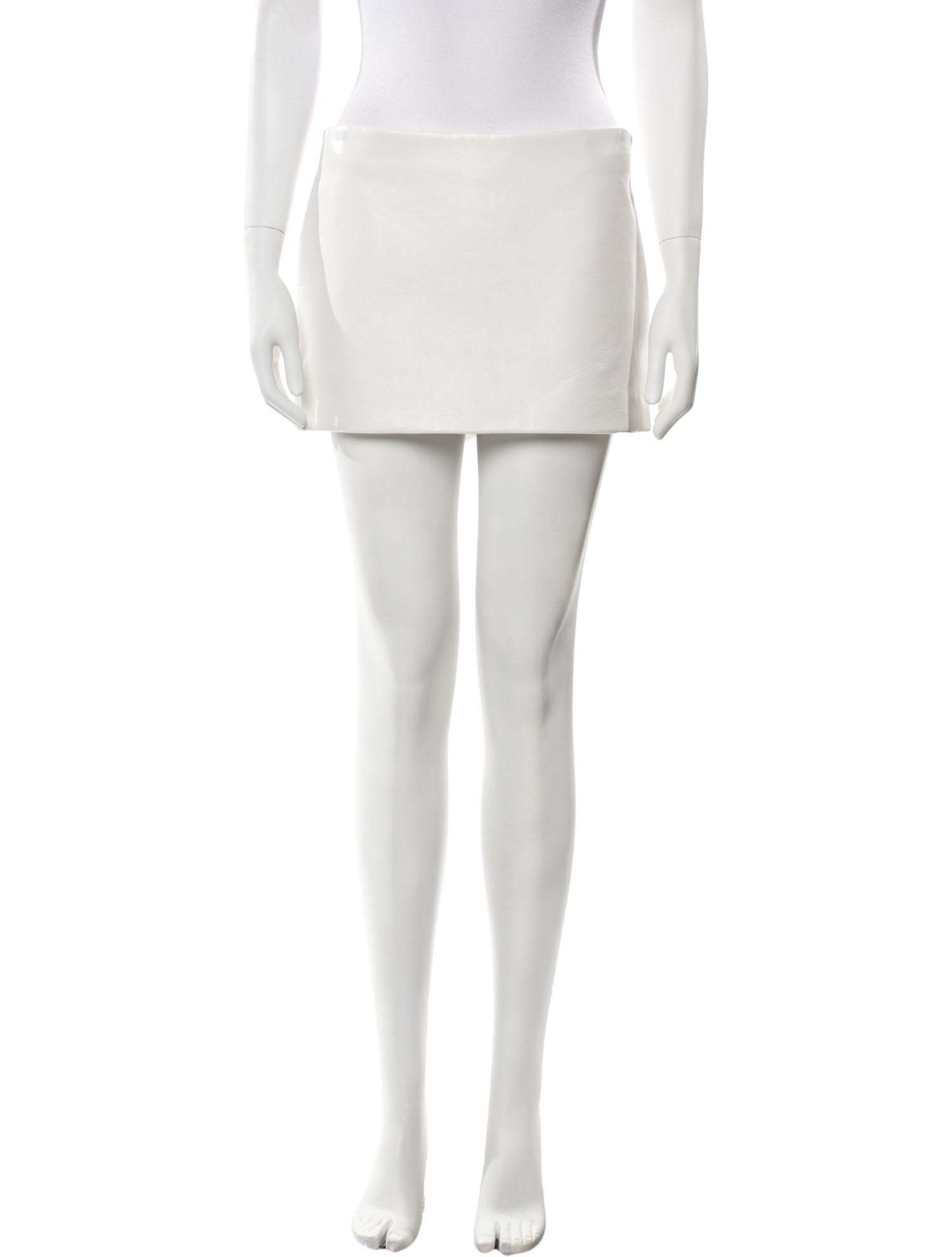 Khaite Lambskin Mini Skirt w/ Tags