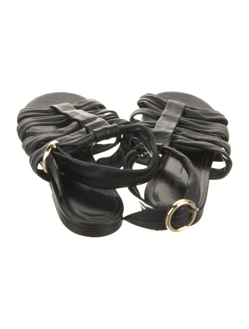 Khaite Leather Slides