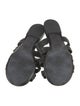 Khaite Leather Slides