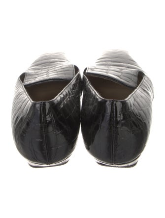 Khaite Patent Leather Flats