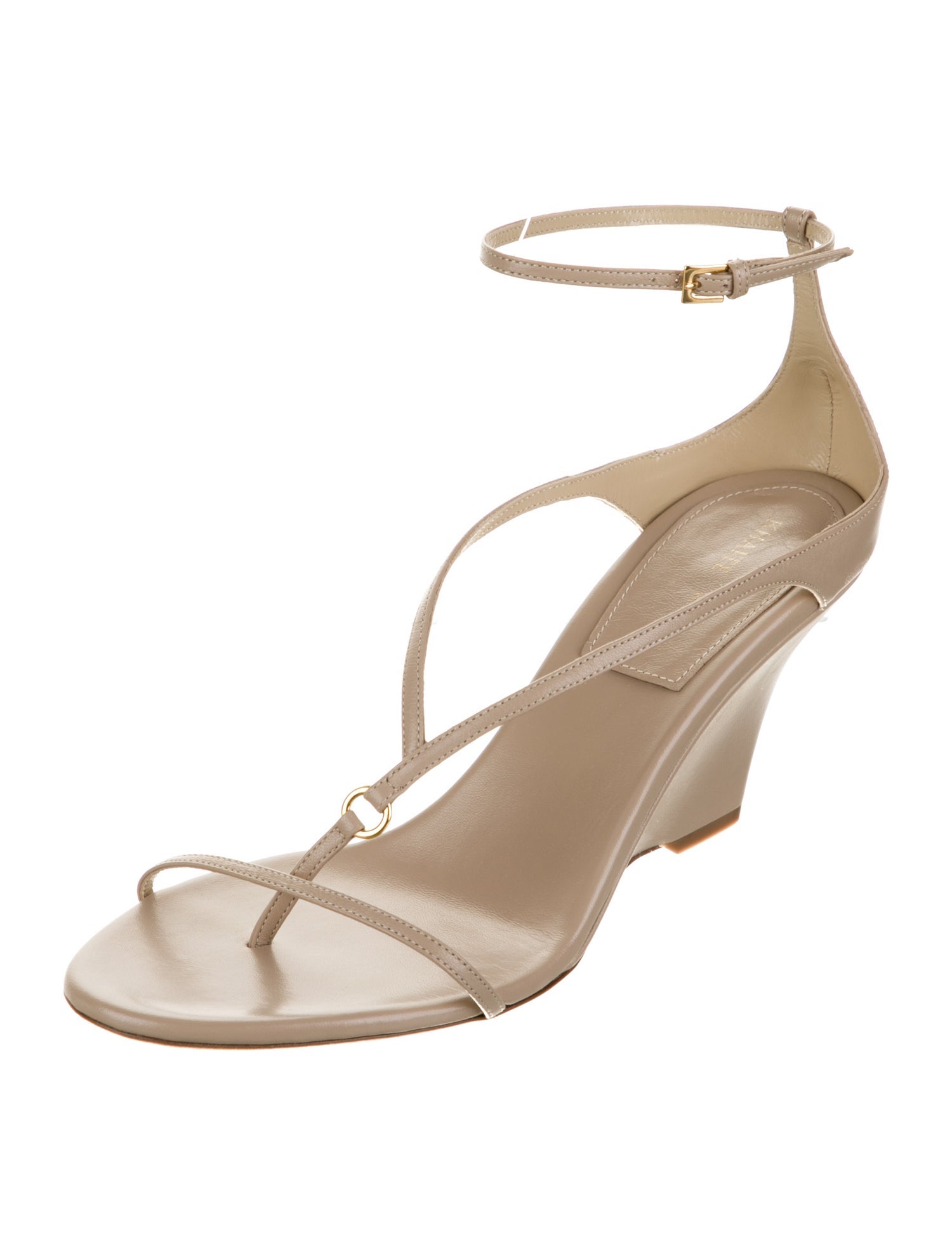 Khaite Leather Sandals