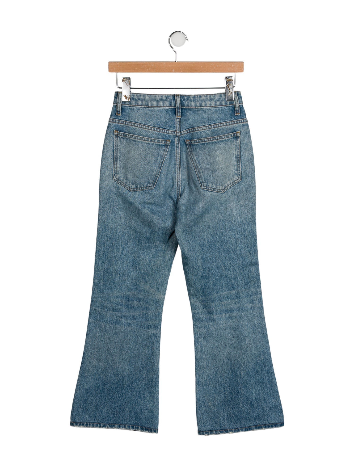 Khaite High-Rise Wide Leg Jeans