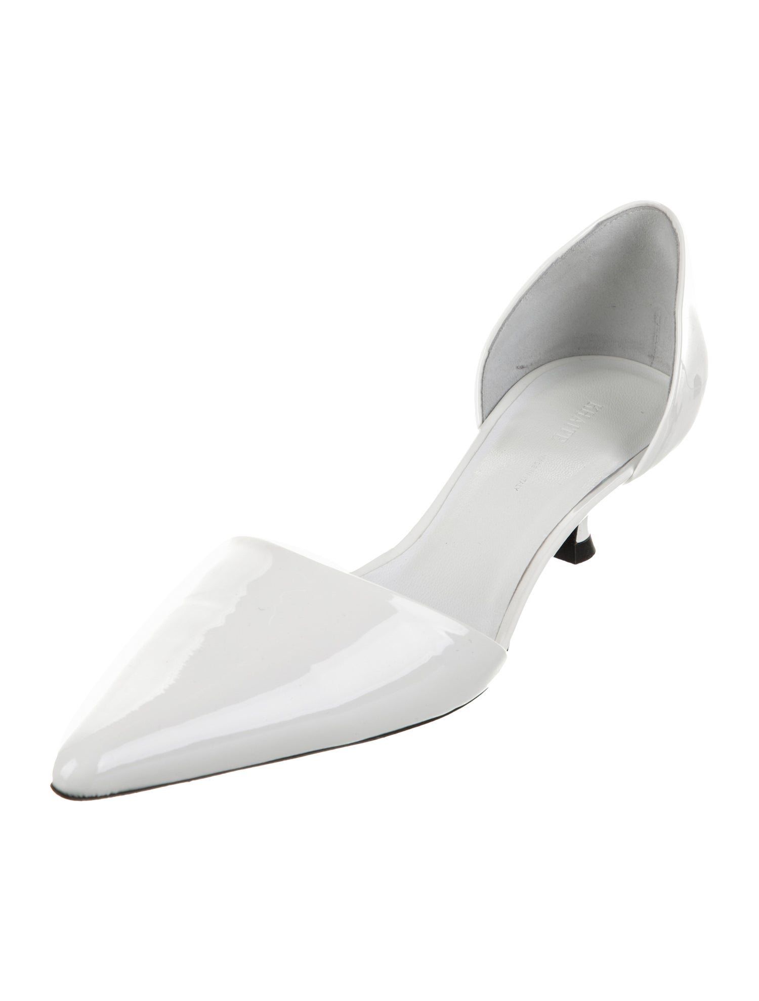 Khaite Patent Leather D'Orsay Pumps